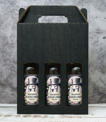 Mr Winston's sparkling Elderflower Pressé gift pack