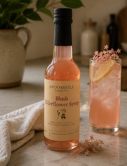 Elderflower Blush Syrup 250ml x 2 bottles