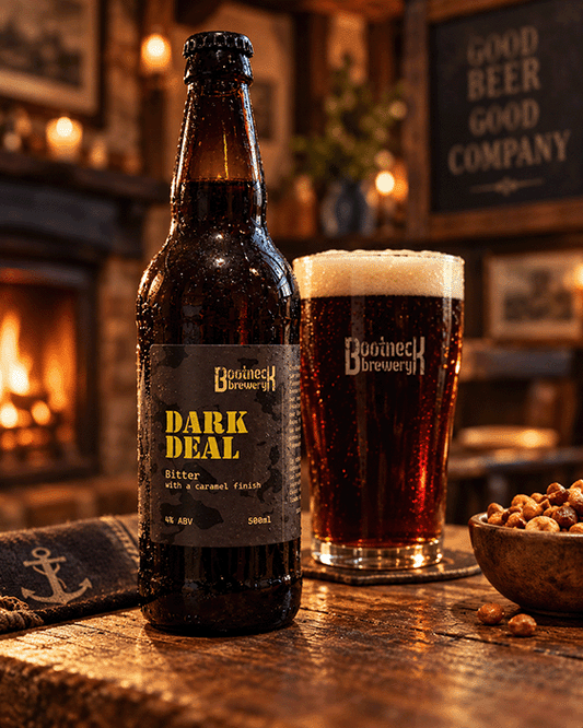 Dark Deal 4% Bitter 500ml - North Devon craft beer