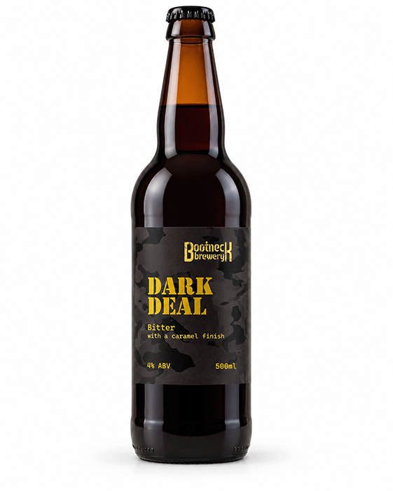 Dark Deal 4% Bitter 500ml - North Devon craft beer