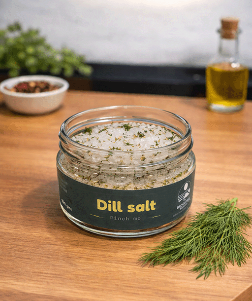 The Farm Kitchen Collection- Six herb salts and two bottles of apple cider vinegar