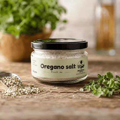 Oregano herb salt - large 230gm jar