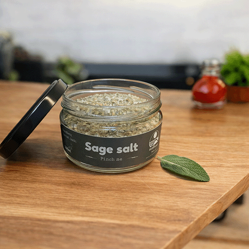 The Mediterranean Collection  - 3 sea salts + downloadable Mediterranean cooking guide (Sage, Basil & Thyme)