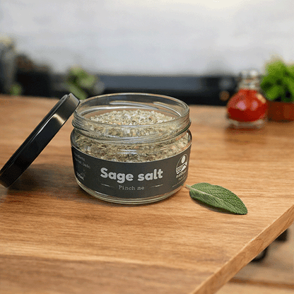 The Mediterranean Collection  - 3 sea salts + downloadable Mediterranean cooking guide (Sage, Basil & Thyme)